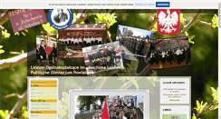 Desktop Screenshot of lelewelzelechow.net